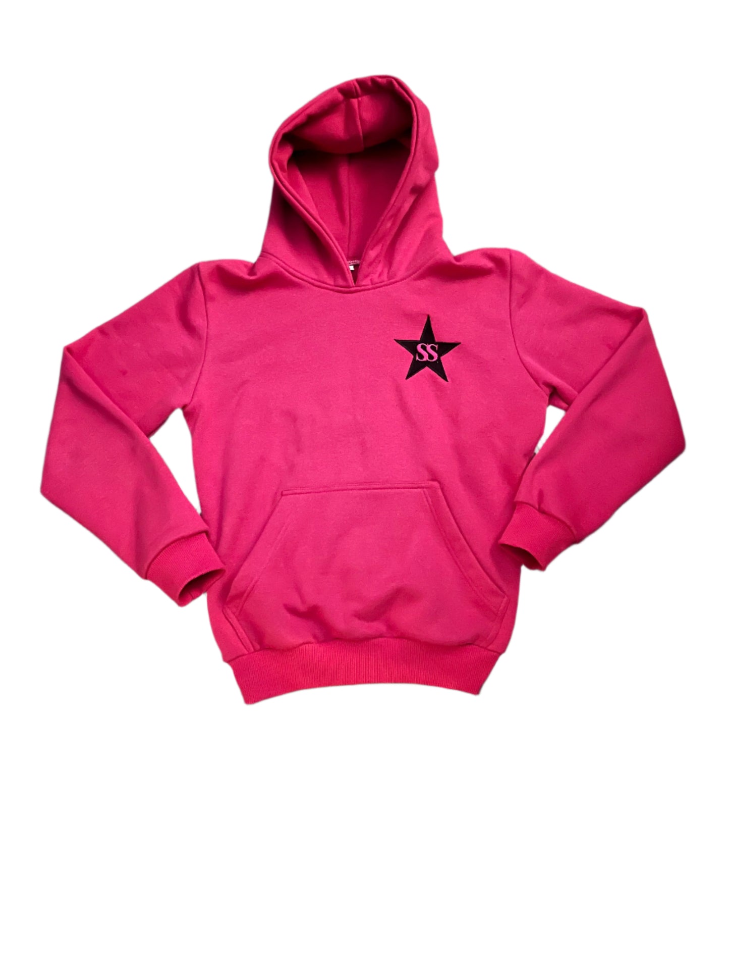 Pink-Reach for the star's hoodie