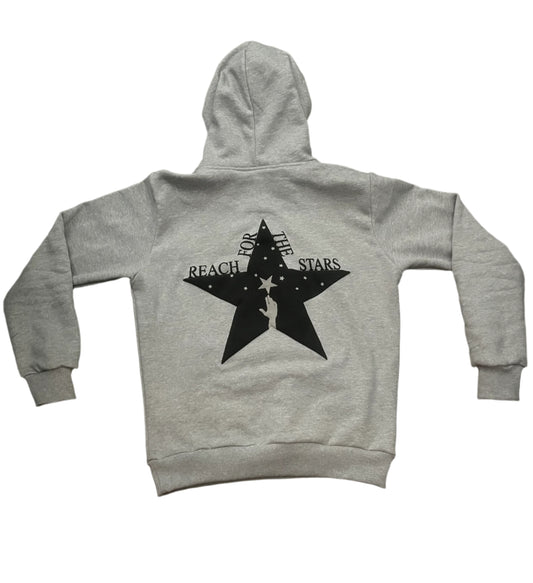 Grey-Reach for the star's hoodie